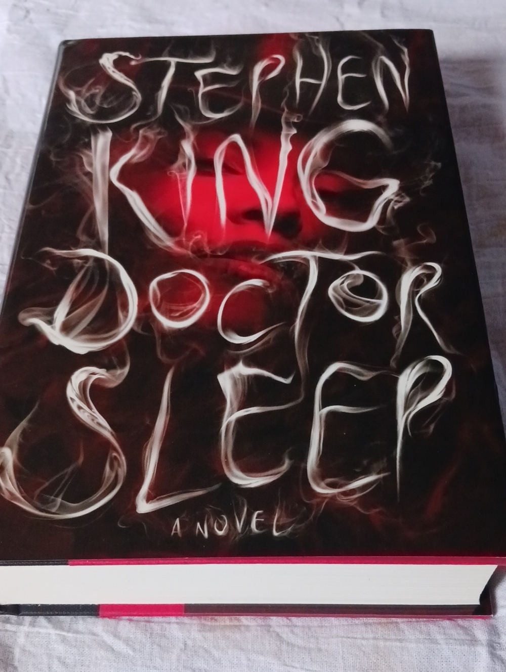 Stephen King "Doctor Sleep" Hardcover - Red and Black